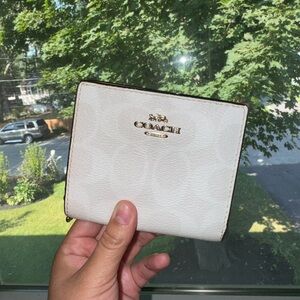 Coach Signature Canvas Wallet